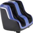 Human Touch SOL+ Foot and Calf Massager with Heat & Vibration HSA Approved Patented Figure-Eight CirQlation Technology for Plantar Fasciitis, Swelling, & Poor Circulation Deep Tissue kneading