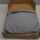 Amazon Basics Lightweight Super Soft Comfortable Brushed Microfiber 4 Piece Bed Sheet Set with 14-Inch Deep Pockets, Queen, Dark Gray, Solid