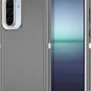 I-HONVA for Samsung Galaxy A36 5G Case Shockproof Dust/Drop Proof 3-Layer Full Body Protection [Without Screen Protector] Rugged Heavy Duty Cover Case for Galaxy A36 5G,Grey/White