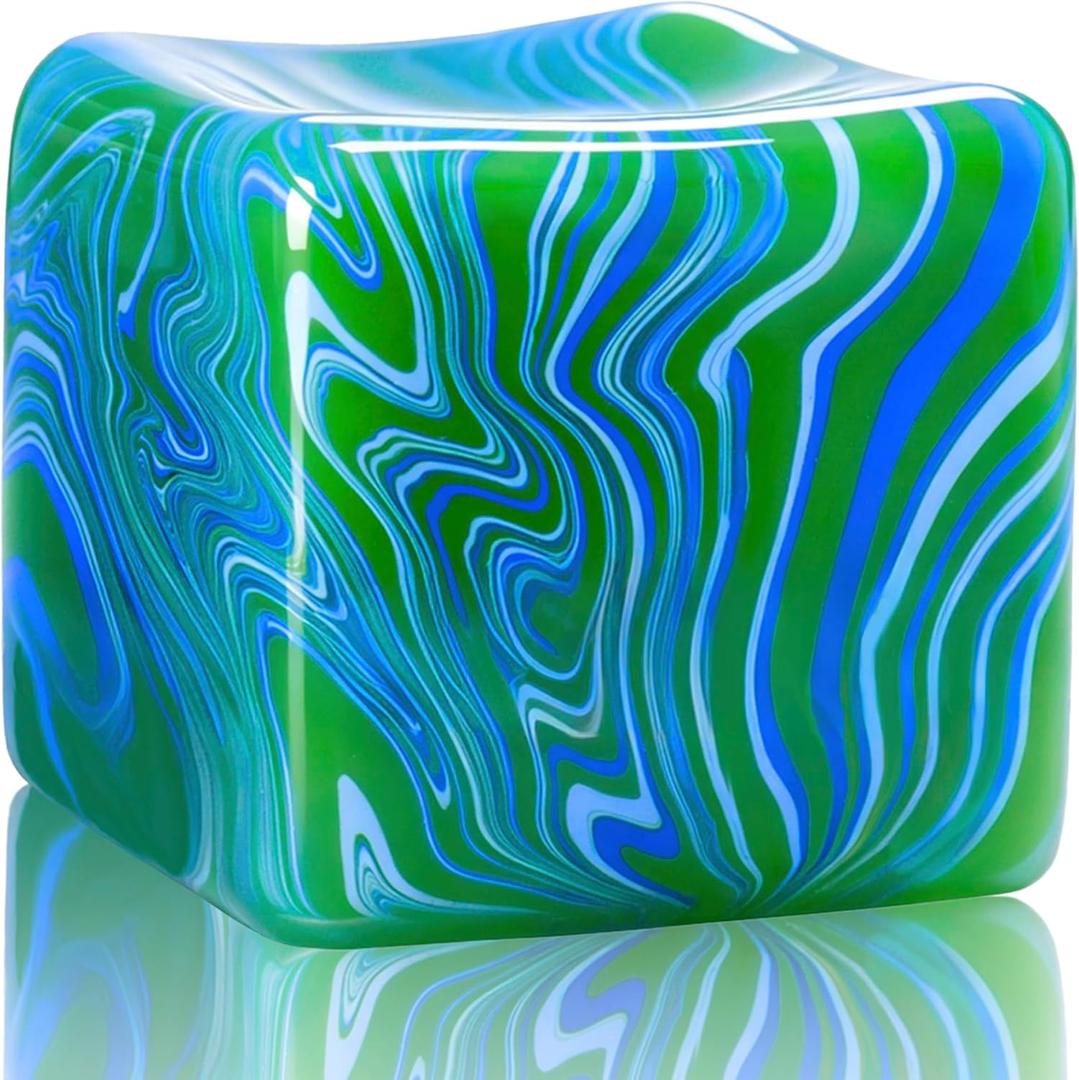 Soft Stretchy Squeeze Toys Stress Cube for Kids Adults, Slow Rising Squishy Ice Cube Sugar Balls for Boys Girls, Sensory Fidget Toys Stress Balls Anxiety Relief for ADHD/Autism, Party Favors, Gifts