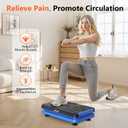 AXV Vibration Plate Fitness Platform Exercise Machine Vibrating Shaking Full Body Shaker Workout Vibrate Stand Shake Board Sport Gym for Weight Loss Fat Burner for Women Men