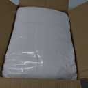 Mattress Topper Queen for Back Pain, Extra Thick Mattress Pad Cover, Plush Pillow Top, Deep Elastic Pocket, White