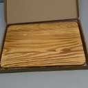 Appliance Slider 360 Rolling Tray for Coffee Maker- Wood Coffee Pot Slider Tray Countertop Rotation Sliding Tray with Wheels, Small Appliances Mat (Small 13.9"9.4") (Brown-2)