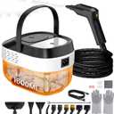 Pressurized Steam Cleaner 1.6L, 3-Level Adjustable Steamer for Cleaning, 10s Heat-Up, 2500W Handheld Steamer Cleaner for Home, Car, Kitchen, Floor, Multi-Surface Cleaning Machine, 22pcs Accessories