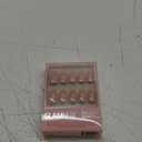 Glamnetic Press On Nails - Los Angeles | Solid Opaque Blush Nude Pink Short Almond Nails in Glazed Finish, Reusable | 15 Sizes - 30 Nail Kit