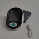 Blood Pressure Monitors, Bp Monitor - Blood Pressure Machine Large Cuff Blood Pressure Monitor Upper Arm Cuff 8.7''-17.3'', Large Screen, 2 Users Total 198 Memories (Black+white)