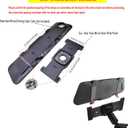 CALLARON 1 Set Dash Cam Mirror Mount Rear View Mirror Back Plate Panel Car Rear View Camera Mount Kit for 5.5" - 12" Rearview Mirror Dash Cams