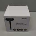 Solar Animal Repeller Ultrasonic & Strobe Light, Outdoor Deterrent for Raccoons Foxes & More