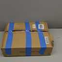 Nintiue Upgraded Modern Arc Dimmable Tall Standing Floor Lamp with Linen Shade, 1200 Lumens LED Bulb Included, for Living & Reading Room, Bedroom, Office & Nursery, Gold