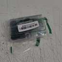 50 PCS 5/16" Stainless Flat Washers, 19/20" Outer Diameter, 18-8 (304) Stainless Steel Metal Washers for Screws and Bolts, Black Finish