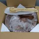 AIDEA Salad Bowls, Wooden Salad Bowls Set, Large Acacia Wood Serving Bowl for Fruits, Salad, 12.5" Big Salad Bowl with Serving Utensils