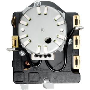 WE4M533 Dryer Timer Compatible with GE Hotpoint Dryer, Replacement Part 234D1296P005 TMD1EM03 WE04M0533 WE4M364 WE4M533-24PK 3029574 AP5780508 EAP8690648 PS8690648