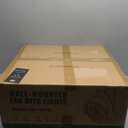 20 in. Indoor 6 Fan Speeds Wall Fan in Black with Lights and Remote, Industrial Black Wall Mounted Ceiling Fan