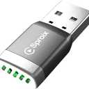 Wireless Carplay Adapter for Apple iPhone iOS 10+ ＆ Android Mini UltraCompact USBA Dongle Converts Wired to Wireless Car Play Adapter Plug & Play Fast Auto Connection for Cars 2016+