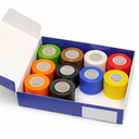 AZEN 10 Pack Self-Adhesive Bandage Wrap, 2" X 5 Yards Elastic Cohesive Bandage Wrap, Color Athletic Tape, Vet Wrap, Ankle Tape