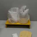 Laundry Detergent Dispenser Set, Liquid Laundry Soap Dispensers for Detergent and Fabric Softener, 2 x 101 oz Refillable Containers with Stand for Laundry Room Organization