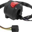M MATI Handlebar Right Control Switch Start Kill Stop Button for Suzuki GSXR600 GSX-R600 GSXR750 GSX-R750 2006-2007 37200-01H30