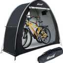 iCool Outdoor Bike Covers Storage Shed Tent, 210D Oxford Thick Waterproof Fabric Aluminum Alloy Bracket Bicycle Storage shed Neat Cover - Storage of 2 Bicycles or tricycles-Black