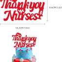 JOPARY Nurses Week 2025 Decorations, Nurses Day Party Supplies with Thank You Nurses Banner, Cake Toppers Set, Balloons for Happy Nurse Week Appreciation Gifts Party Events