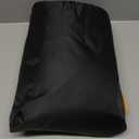 Waterproof Golf Cart Cover, Heavy Duty Marine Grade Fabric, Universal Fits for Most Brand 2/2+2/4+2 Passengers Yamaha, Honda, Club Car, EZGO Golf Cart (420D Black/Red)