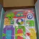 Toddler Toys for 1-2 Year Old Boy, Musical Montessori Busy Board, Early Educational Toy for Toddlers 1-3, Motor Skills Developmental Toy for 12-18 Month Age, Birthday Gift for 1+ Year Old Boy Girl (Multi)