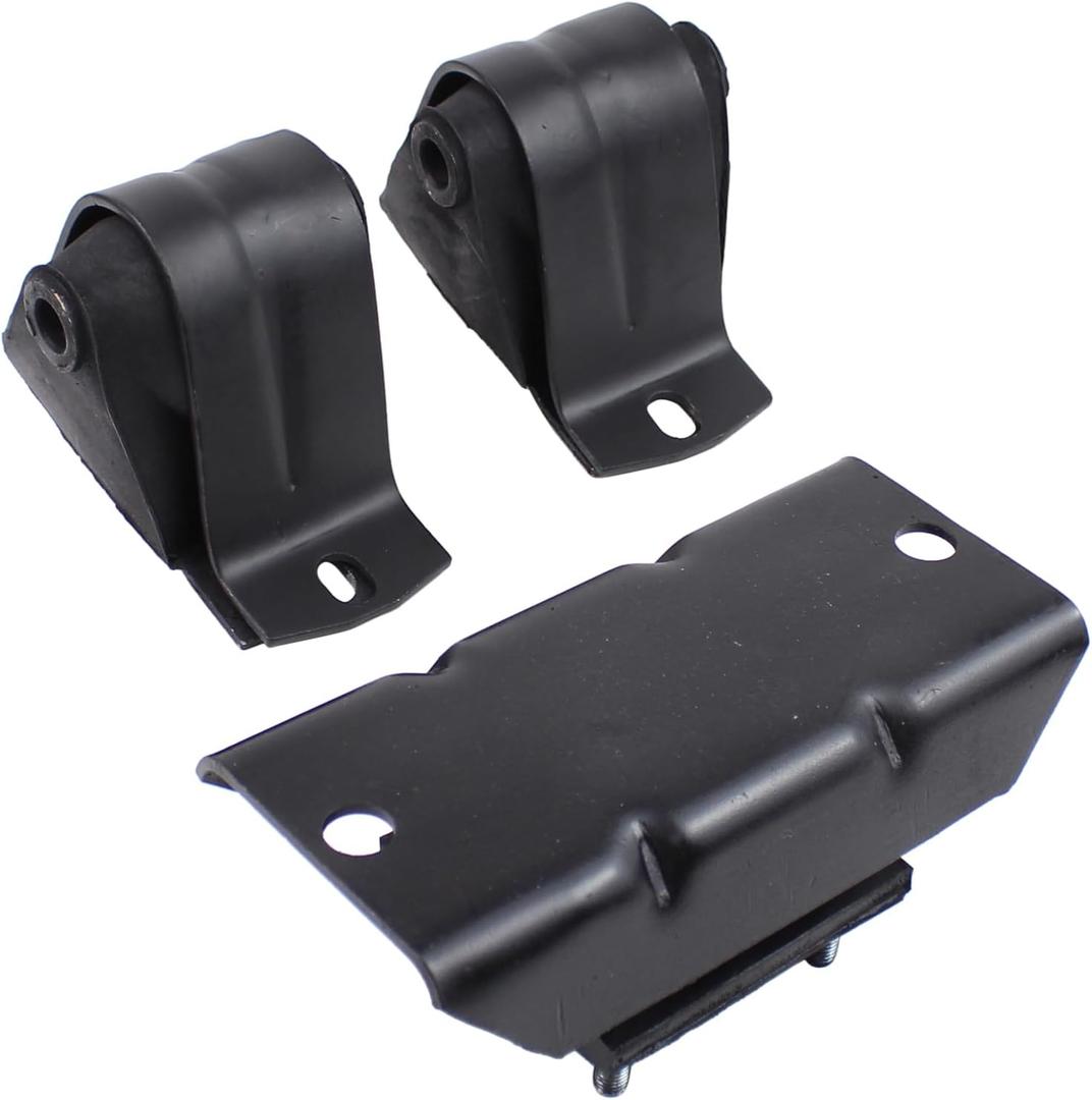 3PCS Engine Motor and Transmission Mount Set for Jeep TJ Wrangler 1997-2006
