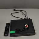 MEGATEK Region-Free HDMI DVD Player for TV, Compact CD/DVD Player for Smart TV, USB Port, Plays All Region DVDs & Multi Formats, Metal Housing, HDMI/RCA Cables & Remote Included