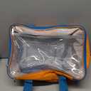 4 Packs Magnetic Tiles Storage Bags,Magnetic Tiles Storage Bin,Toy Organizer Case with Mesh Pocket and Tag Pocket for Magnet Building Tiles,Board Game,Puzzle and Lego Bricks (4PCS(1 large+3 small))