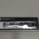 GOLDTOLUCK Stainless Steel Band Compatible with Samsung Galaxy Watch 8 7 6 5 4 Classic FE Pro 40mm 44mm 46mm 43mm 47mm 45mm 42mm 20mm Men Women Milanese Replacement Metal Elegant Casual (Black)