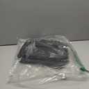 ExtraCharm Insulated Lunch Bag for Women/Men - Reusable Lunch Box for Office Picnic Hiking Beach - Leakproof Cooler Tote Bag Organizer with Adjustable Shoulder Strap for Adults - Black