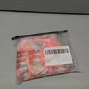 SOLY HUX Girl's Floral Tank Tops Bow Tie Shoulder Sleeveless Ruched Summer Crop Tops (Orange)