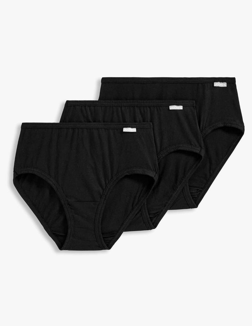 Jockey Women's Underwear Elance Hipster - 3 Pack 6M Jockey Women's Underwear Elance Hipster - 3 Pack 6M