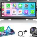 4+64G Car Radio for Chrysler Dodge Jeep Wrangler Grand Cherokee, 6.2 Inch Car Stereo Built-in Apple Carplay Android Auto,GPS Navigation, Back-up Camera, Bluetooth,Android 13 Car Radio