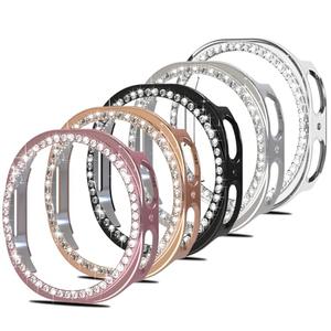 Simpeak 5-Pack Bling Case Compatible with Samsung Galaxy Watch 8 40mm Smartwatch, Crystals Diamond Frame Protector Back Cover Replacement for Galaxy Watch 8 40mm Only, (No Screen)