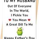 3 x IDU Fathers Day Card Gifts for Husband