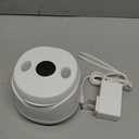 Dental Ultrasonic Retainer Cleaner Machine: 45kHz Dental Cleaning Pod with Digital Timer & 200ML, Deep Cleaning for Dentures, Mouth Guards, Aligners, Night Guards, Braces, Toothbrush Heads & Jewelry (White)