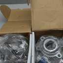 Pair 513253 FWD/AWD Front Wheel Bearing Hub Assembly Compatible with Audi A3 Q3 TT, Hub Bearing for VW Beetle CC EOS Golf GTI Jetta City Passat 06-22, R32 Rabbit 06-09, for Tiguan 09-17, 5 Lug w/ABS (OE Size)