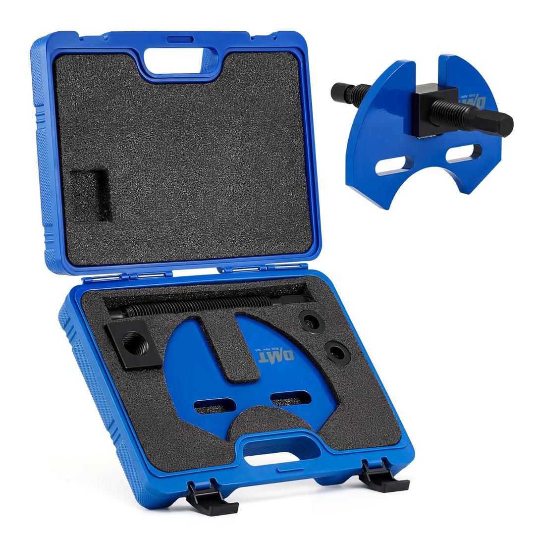 Orion Motor Tech Wheel Hub Removal Tool Kit, Wheel Bearing Hub Remover Tool Set Compatible with 5 6 8 Lug Hub Assemblies on Cars and Trucks, Wheel Hub Buster Puller with Carrying Case (Blue)