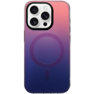 Gradient Case for The iPhone 14 Pro - Purple Multi-Color Ombre Design, Impact-Resistant and with Magnets