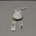 Night Light for Baby Car Seat - Dimming Function 9 Colors Changing Eye Caring Portable Rechargeable & Timing Bedside Light Up Toddler Bed Room Travel Essentials Gift for New Mom Soft Silicone BPA Free