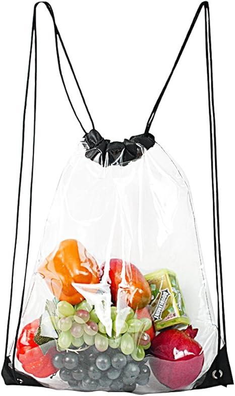 Clear String bag Ken Garff Logo