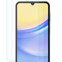 (2 Pack) Designed for Samsung Galaxy A15 5G Tempered Glass Screen Protector, Anti Scratch, Bubble Free. And 
Shockproof Defender Case