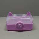 Cute Cat Ear Hair Accessories Organizer 3-Layers Jewelry Storage Box Cat Switch Organizer Box Jewelry Plastic Hair Accessories Holder for Home School Office