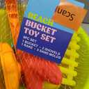 Beach Toys, Collapsible Sand Toys - 9pcs Sand Castle Building Kit, Sandbox Toys for Toddlers