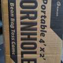 GoSports Portable Cornhole Game Sets Premium Outdoor Lawn or Beach Toss Game