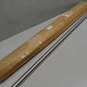 BRIOFOX Industrial Shower Curtain Rod - Never Rust Non-Slip 43-72 Inch 304 Stainless Steel, Brushed Nickel