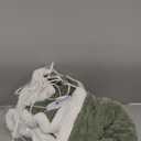 LUZARTA Twin Electric Blanket 62"X84" Green  Soft Thick Warm Sherpa Heated Blanket for Winter with 5 Fast Heating Levels & 10hrs Auto Off for Women Gift, Washable & ETL Certified for Office, Bed