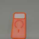 SUPFINE Magnetic for iPhone 17 Pro Max Case (Compatible with MagSafe)(Military Grade Drop Protection) Translucent Matte Shockproof with Anti-Fingerprint Phone Cover 2025,Orange