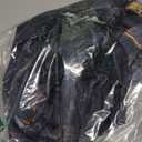 Round Fitted Tablecloth with Elastic Edge Design Table Cover Waterproof Stain-Resistant Wipeable Table Cloth Best for 54"-58" Round Tables for Outdoor Indoor Black Marble