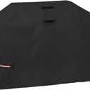 86 Inch Island Grill Cover - 600D Heavy Duty Waterproof All Weather Protection Outdoor Cover,Black, 86"L x 42"W x 48"H